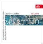 Sinfonie n.5, n.6 - CD Audio di Bohuslav Martinu,Czech Philharmonic Orchestra,Jiri Belohlavek
