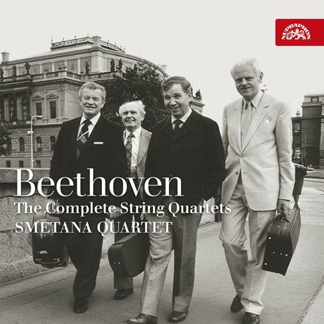 Quartetti per archi completi - CD Audio di Ludwig van Beethoven,Smetana Quartet