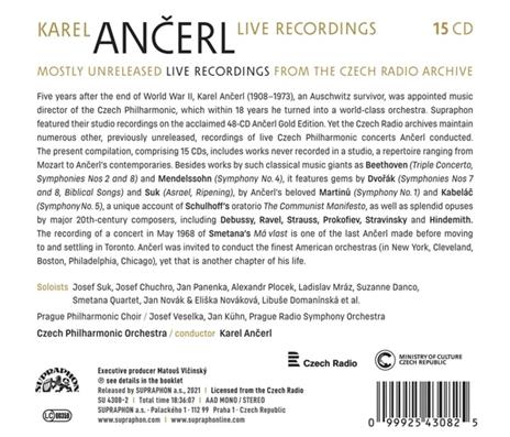 Live Recordings - CD Audio di Karel Ancerl - 2