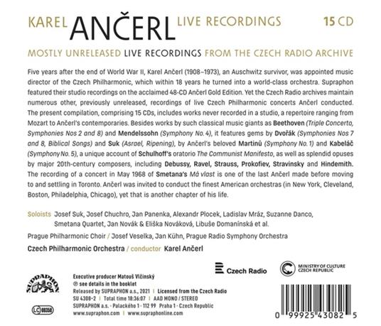 Live Recordings - CD Audio di Karel Ancerl - 2
