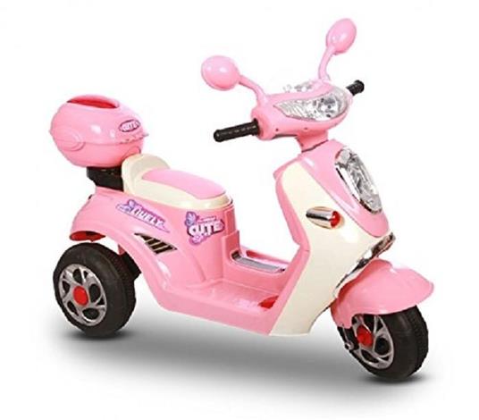 Vespa Vespina Elettrica Trend Rosa 6V Scooter per Bambina