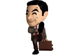 Mr Bean Vinile Figura Mr Bean 12 Cm Youtooz