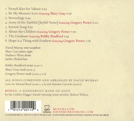 Be My Monster Love - CD Audio di Macy Gray,David Murray - 2