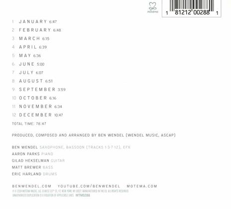 The Seasons - CD Audio di Ben Wendel - 2