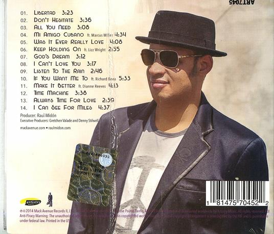 Don't Hesitate - CD Audio di Raul Midon - 2