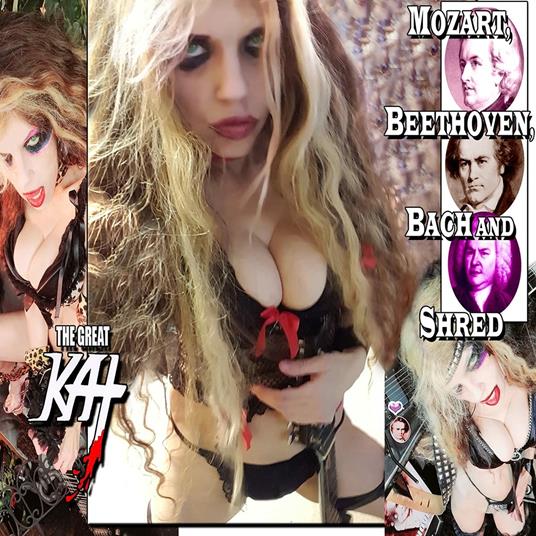 Mozart, Beethoven, Bach and Shred - CD Audio di Great Kat