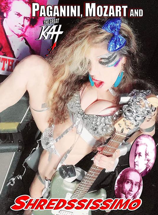 Paganini, Mozart and Shredssissimo (DVD) - DVD di Great Kat