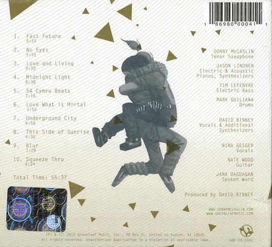 Fast Future - CD Audio di Donny McCaslin - 2