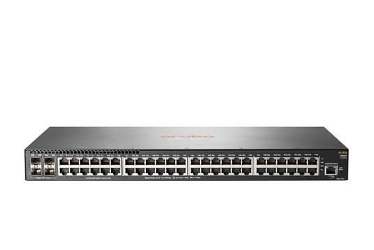 Aruba, a Hewlett Packard Enterprise company Aruba 2930F 48G 4SFP+ Gestito L3 Gigabit Ethernet (10/100/1000) Grigio 1U