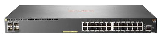 Hewlett Packard Enterprise Aruba 2930F 24G PoE+ 4SFP Gestito L3 Gigabit Ethernet (10/100/1000) Grigio 1U Supporto Power over Ethernet (PoE)