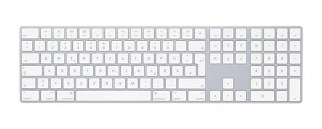 Apple MQ052D/A Bluetooth QWERTZ Tedesco Bianco tastiera