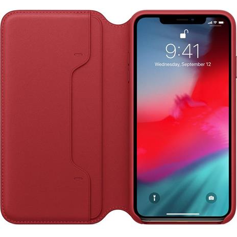Apple MRX32ZM/A custodia per cellulare 16,5 cm (6.5") Custodia a libro Rosso - 2