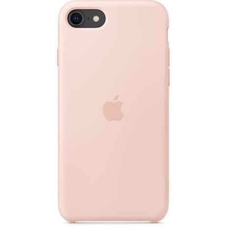 Apple Custodia in silicone per iPhone SE - Rosa sabbia - 2