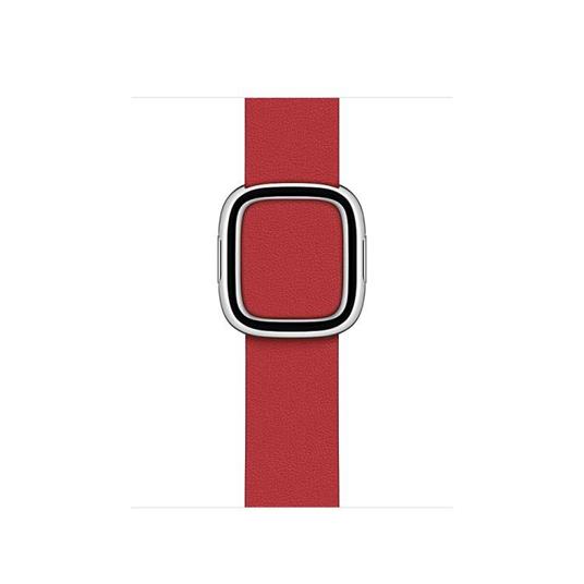 Apple MY672ZM/A accessorio per smartwatch Band Rosso Pelle