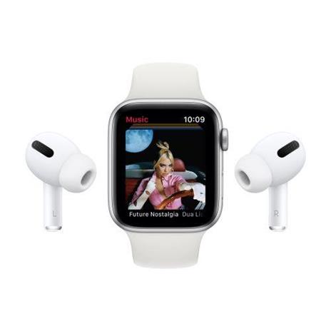 Apple Watch Serie 6 GPS + Cellular, 40mm in alluminio grigio siderale con cinturino Sport Nero - 5