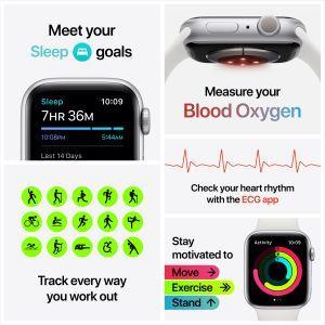 Apple Watch Serie 6 GPS, 40mm in alluminio azzurro con cinturino Sport Deep  navy - Apple - Telefonia e GPS | IBS
