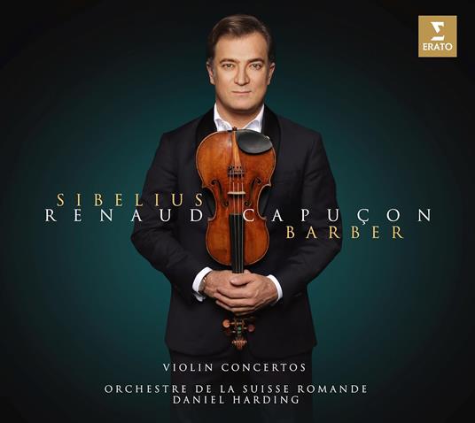 Violin Concertos - CD Audio di Jean Sibelius,Samuel Barber,Renaud Capuçon,Orchestre de la Suisse Romande