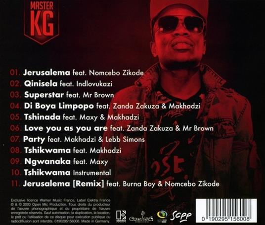 Jerusalema - CD Audio di Master KG - 2