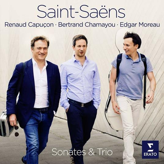 Sonates & Trio - CD Audio di Camille Saint-Saëns,Renaud Capuçon,Bertrand Chamayou,Edgar Moreau
