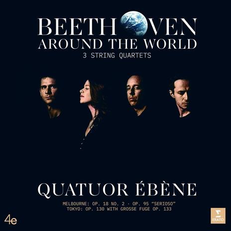 Beethoven Around The World. 3 String Quartets - Vinile LP di Ludwig van Beethoven,Quatuor Ebène