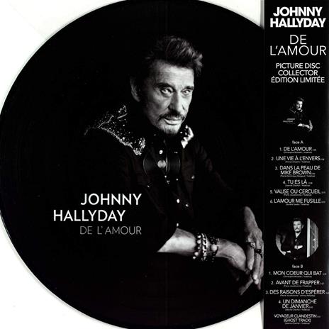 De L'Amour (Vinyle Picture Disc) - Vinile LP di Johnny Hallyday