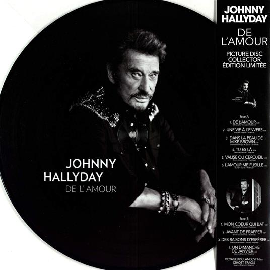 De L'Amour (Vinyle Picture Disc) - Vinile LP di Johnny Hallyday