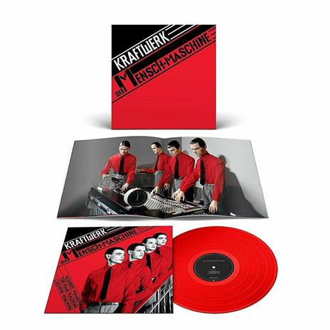 Die Mensch-Maschine (German Version) (Red Coloured Vinyl - Limited Edition) - Vinile LP di Kraftwerk