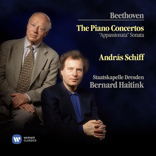 5 Concerti per pianoforte - Appassionata - CD Audio di Ludwig van Beethoven,Bernard Haitink,Andras Schiff,Staatskapelle Dresda