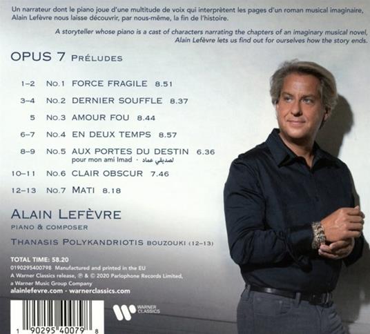 Opus 7 - Preludes - CD Audio di Alain Lefèvre - 2
