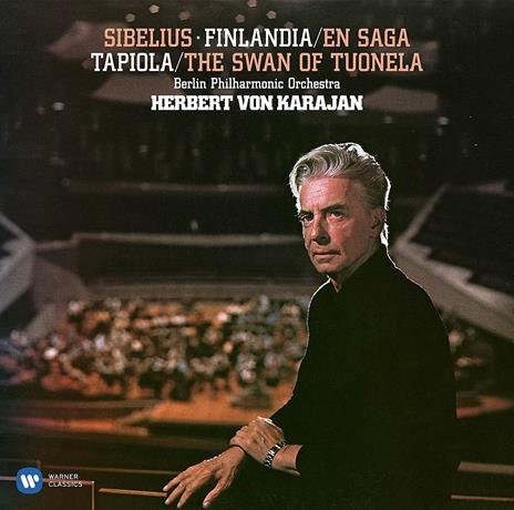 Finlandia - En Saga - Tapiola - Karelia Suite - Vinile LP di Jean Sibelius,Herbert Von Karajan,Berliner Philharmoniker