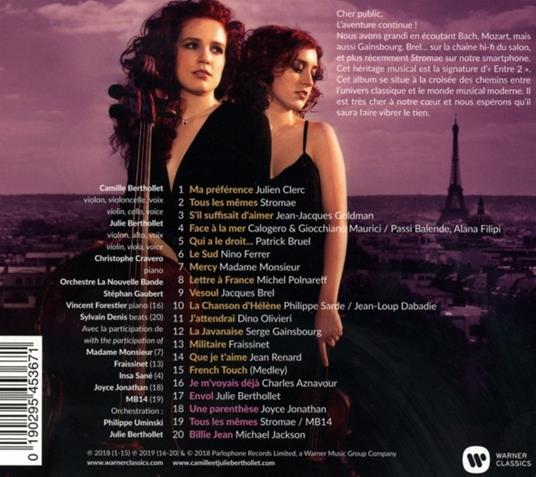 Entre 2 -Deluxe- - CD Audio di Camille Berthollet,Julie Berthollet - 2