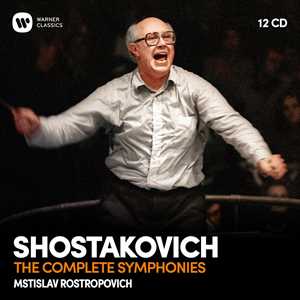 CD Sinfonie complete Dmitri Shostakovich Mstislav Rostropovich