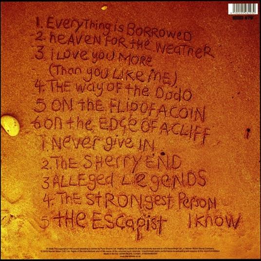 Everything Is Borrowed - Vinile LP di Streets - 2