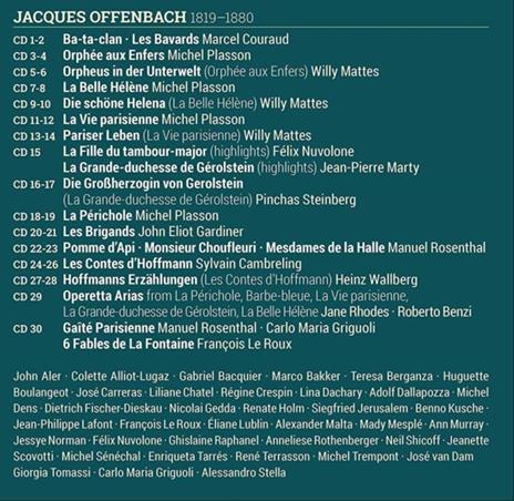 Offenbach 2019. Operas & Operettas - CD Audio di Jacques Offenbach - 2