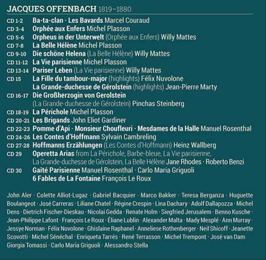 Offenbach 2019. Operas & Operettas - CD Audio di Jacques Offenbach - 2