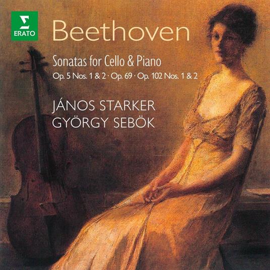 Sonate per violoncello e pianoforte - CD Audio di Ludwig van Beethoven,Janos Starker,György Sebok