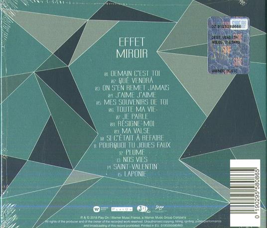 Effet Miroir - CD Audio di Zaz - 2