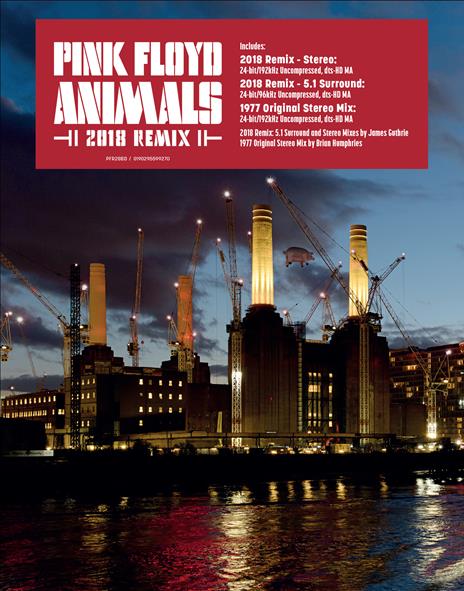 Animals (2018 Remix - Blu-ray Edition) - Blu-ray di Pink Floyd