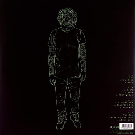 X (Coloured Vinyl) - Vinile LP di Ed Sheeran - 2