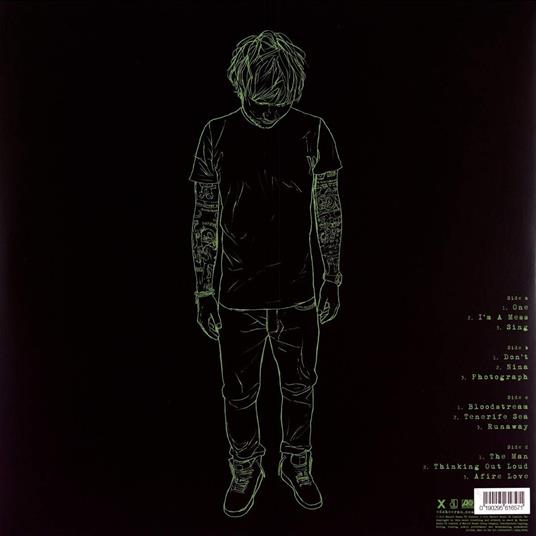 X (Coloured Vinyl) - Vinile LP di Ed Sheeran - 2