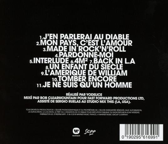 Mon pays c'est l'amour - CD Audio di Johnny Hallyday - 2