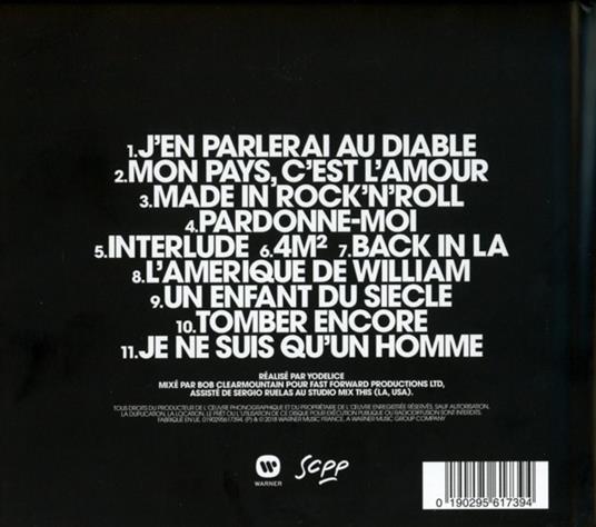 Mon pays c'est l'amour - CD Audio di Johnny Hallyday - 2