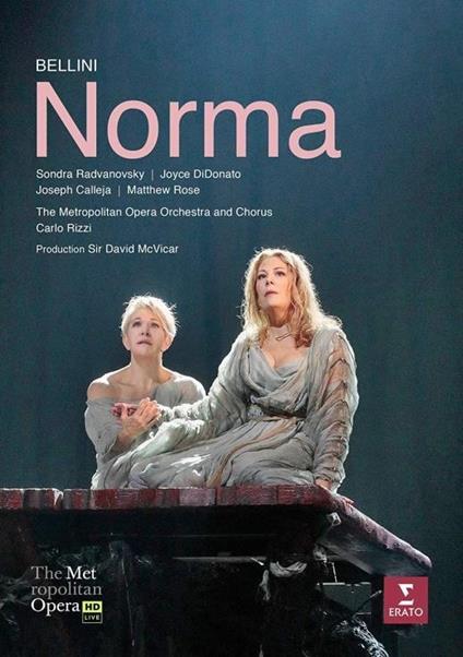 Norma. Met Live Recording (Blu-ray) - Blu-ray di Vincenzo Bellini,Metropolitan Orchestra,Joyce Di Donato,Sondra Radvanovsky