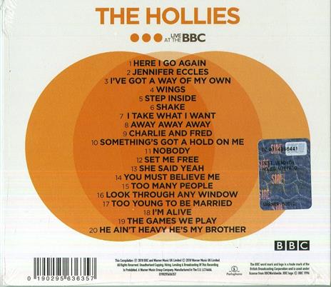 Live at the BBC - CD Audio di Hollies - 2