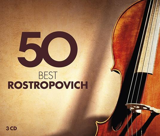 50 Best Rostropovich - CD Audio di Mstislav Rostropovich