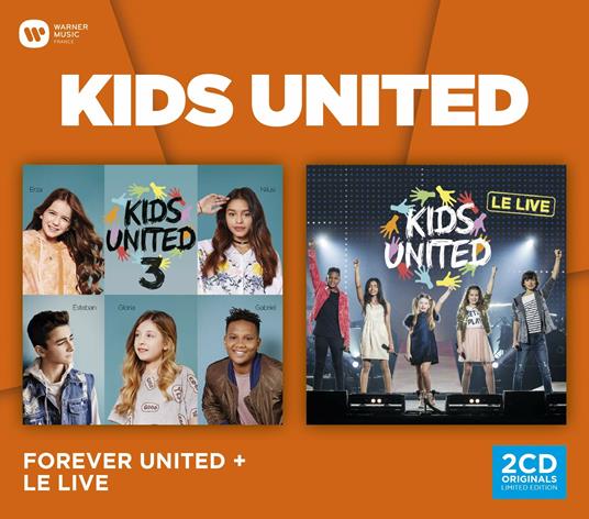 Coffret 2cd. Forever United Le Live - Kids United - CD