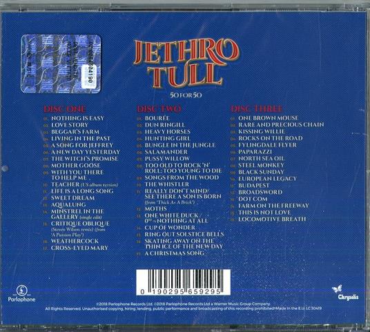50 for 50 - CD Audio di Jethro Tull - 2