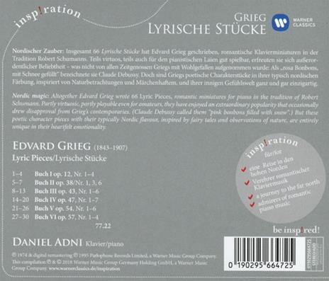 Lyric Pieces - CD Audio di Edvard Grieg - 2