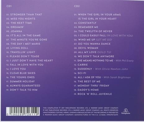 Stronger Thru the Years - CD Audio di Cliff Richard - 2