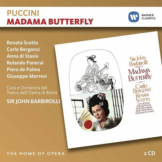 Madama Butterfly - CD Audio di Giacomo Puccini,Renata Scotto,Carlo Bergonzi,Sir John Barbirolli,Orchestra del Teatro dell'Opera di Roma